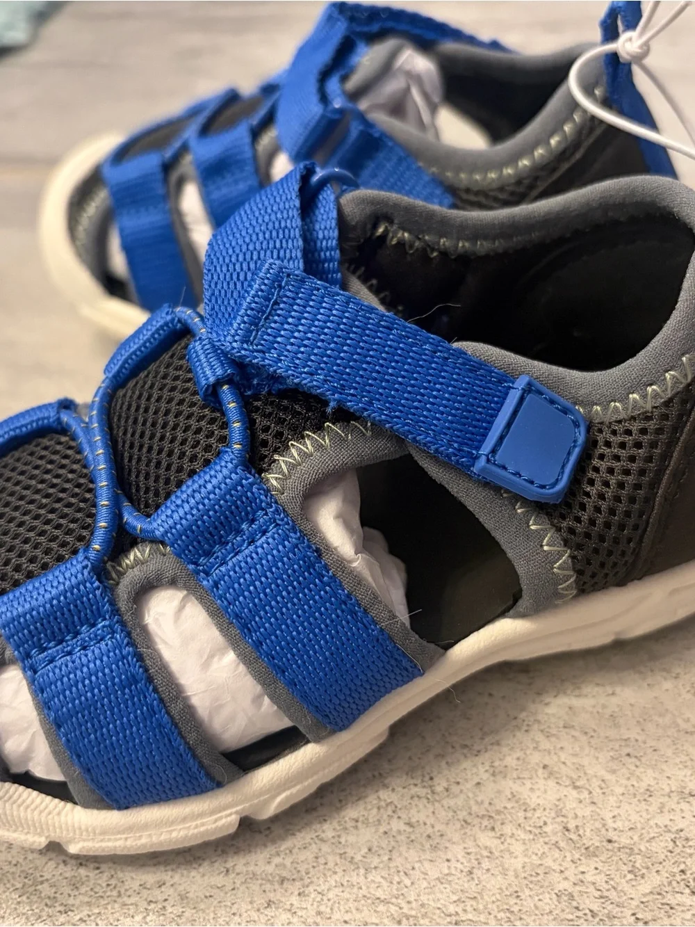 Old Navy Blue and Black Kids' Athletic Sandals
